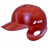 SSK 초경량 헬멧 (무광 적색) 좌귀/우타