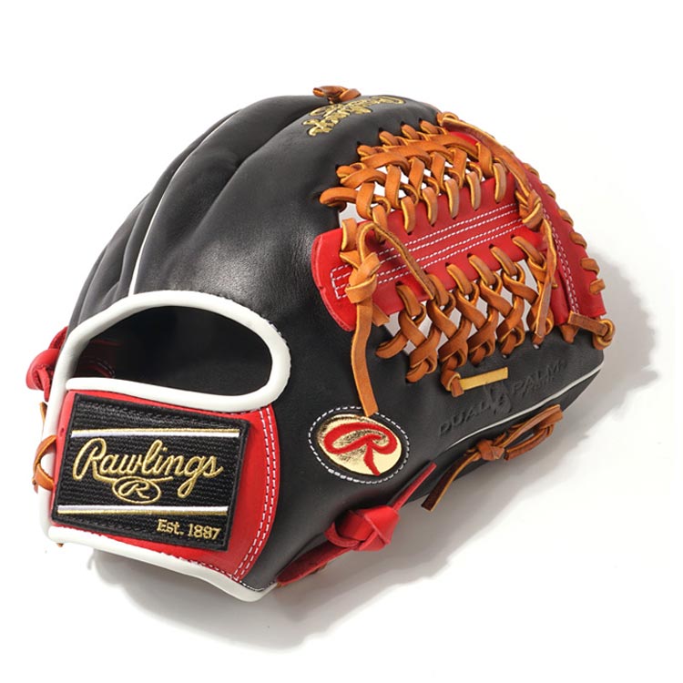 [GKWXHD206-4] Rawlings HOH 스페셜 메이드 오더(SMU) 투수/올라운드 (적+검) 12인치