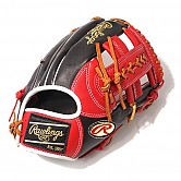 [GKWXHDTT2-19] Rawlings HOH 스페셜 메이드 오더(SMU) 내야 (적+검) 11.5인치