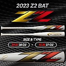 [Z2] 스톰 2023 스페셜 카본배트 (백색)