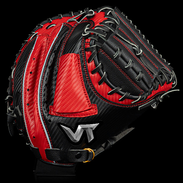 볼트 유소년 실버라벨 포수 (검+적)