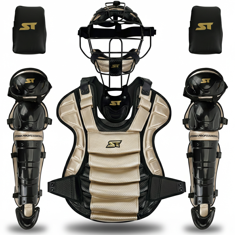 스톰 2026 프리미엄 알로이 포수장비세트 (골드+검)