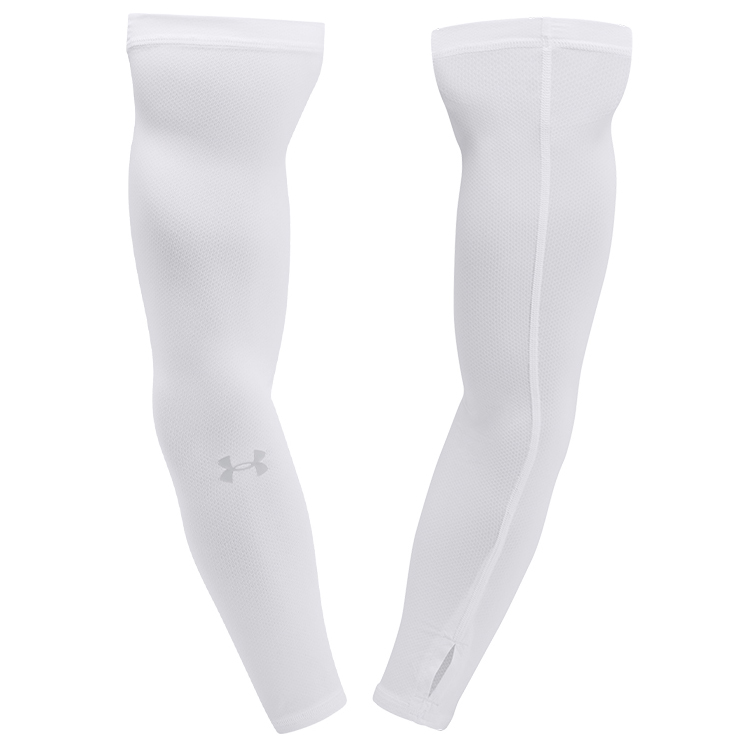 [1387745-100] 언더아머 암슬리브 (백색) 2개입