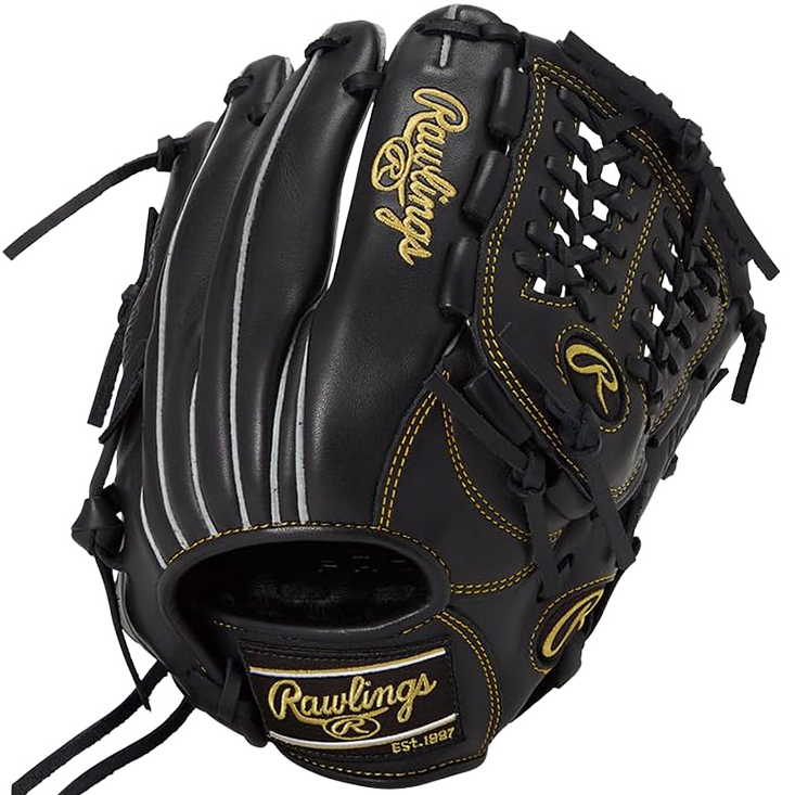 [GJ5FR9N6L1-B] Rawlings 하이퍼테크 주니어 글러브 (검정) 11인치