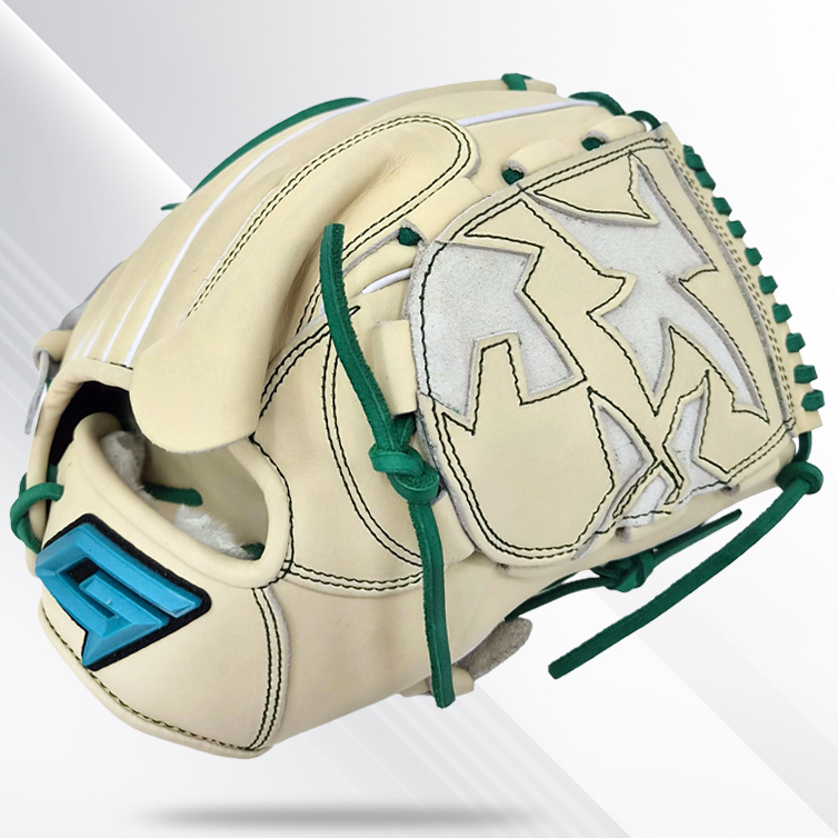 [정현우 모델] 골드 드림즈 올라운드/투수 (카멜+녹색끈) 11.75인치