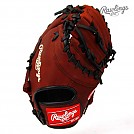 [GJW7GLE3] Rawlings 유소년 게이머 경식모델 1루 (갈+검)