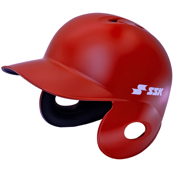 SSK 초경량 헬멧 (무광 적색) 양귀