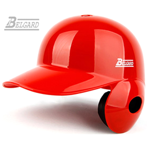 벨가드 프로 헬멧 (유광 적색) 좌귀/우타